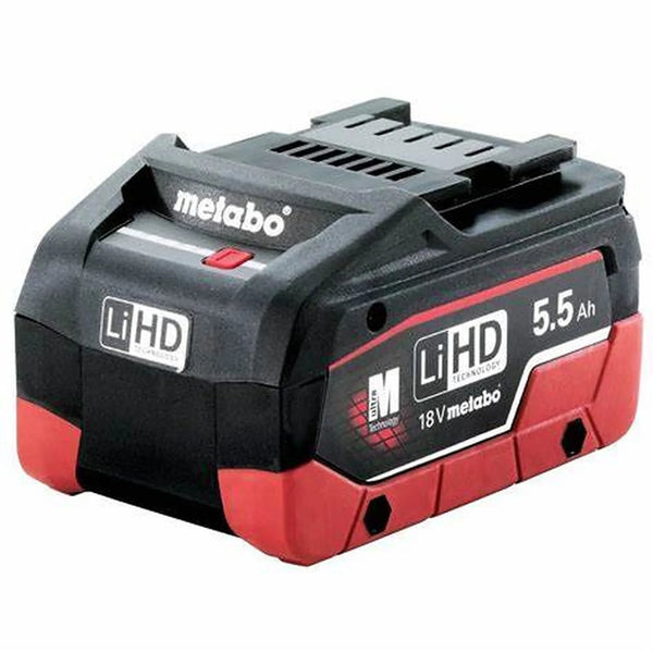 METABO 18 V LIHD STARTER PACK 2 X 5.5 AH BATTERIES WITH X1 CHARGER