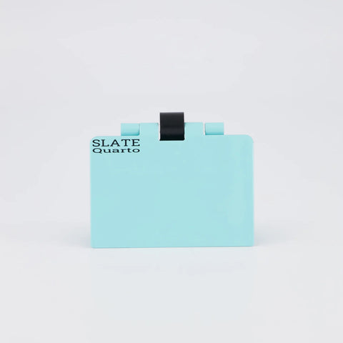 "The Quarto" super lightweight metal notepad "Glacier" (Quarto)