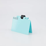 "The Quarto" super lightweight metal notepad "Glacier" (Quarto)