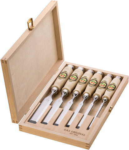 Hornbeam Handle Chisel Set best seller (Two Cherries)