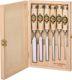 Hornbeam Handle Chisel Set best seller (Two Cherries)