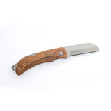 Swede 8 RT folding knife, Bubinga handle, Sheepsfoot style(EKA)