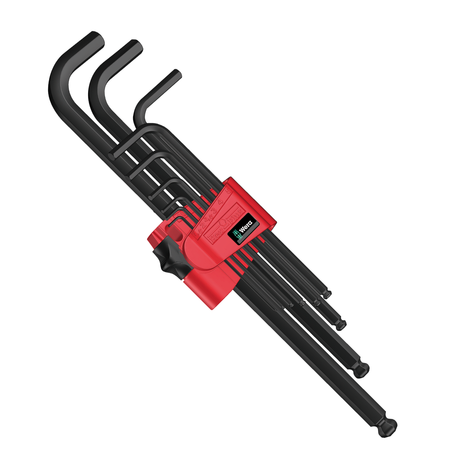 Hex-Plus L-key Set 9pc - Metric (WERA) – PiranhaTools