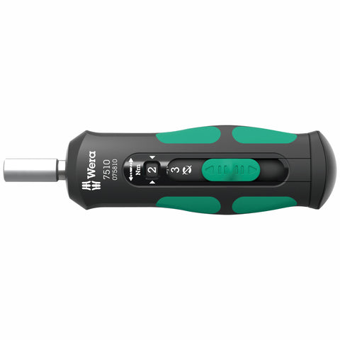 7510 Kraftform Safe-Torque Speed 1-3 Nm Torque screwdriver (WERA)