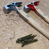 Stock arriving soon!! Original Douglas 17oz finishing Hammer satin finish red 14cx  (Douglas)