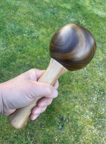 Made to order "Knocking in" Lignum Vitae Mallet for cricket bats (BTC)