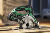 NEW!! 125MM CORDLESS CIRCULAR SAW BARE TOOL WITH STACKABLE CASE (Hikoki)