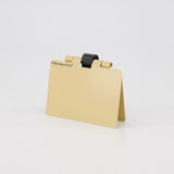 "The Quarto" super lightweight metal notepad "Cowboy" (Quarto)