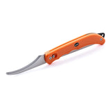 Duo Gut/Filet swing blade 2 in 1, Dark-Orange, Cordura Sheath (EKA)