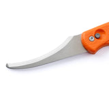 Duo Gut/Filet swing blade 2 in 1, Dark-Orange, Cordura Sheath (EKA)