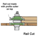 Reversible Stile & Rail router bit (SY)