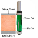 Pattern Compression Router Bit 1/2" shank router bit (SY)