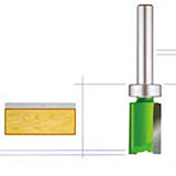 Pattern Cutting Router Bits with top bearing router bit (SY)