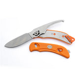 SwedBlade G6, swing blade 2 in 1, Orange skinning and gutting knife (EKA)