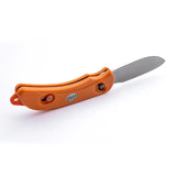 SwedBlade G6, swing blade 2 in 1, Orange skinning and gutting knife (EKA)