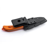 SwedBlade G6, swing blade 2 in 1, Orange skinning and gutting knife (EKA)