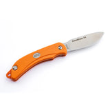 SwedBlade G6, swing blade 2 in 1, Orange skinning and gutting knife (EKA)