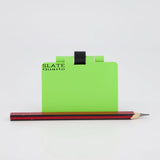 "The Quarto" super lightweight metal notepad "Fairway" (Quarto)