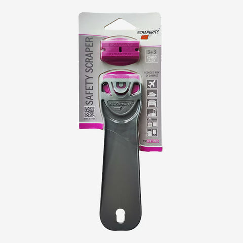Scraperite Plastic Blades Combo Pack PRO - Magenta With Holder (Scraperite)
