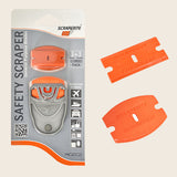Scraperite Plastic Blades Combo Pack - General Purpose Orange With Dwarf Holder (Scraperite)