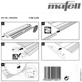MAFELL GUIDE RAIL F-SS 3,4M LONG SPLINTER GUARD (Mafell)