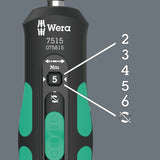 7515 Kraftform Safe-Torque Speed Torque screwdriver, 2-6 Nm (WERA)