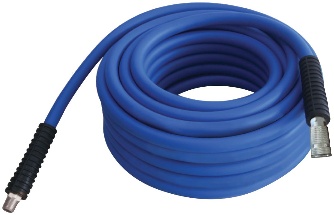 3/8" VIPER FLEX PREMIUM HYBRID POLYMER AIR HOSE 1/4 ARO