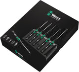 MICRO Screwdriver set and rack for electronic applications, 6pieces(WERA)