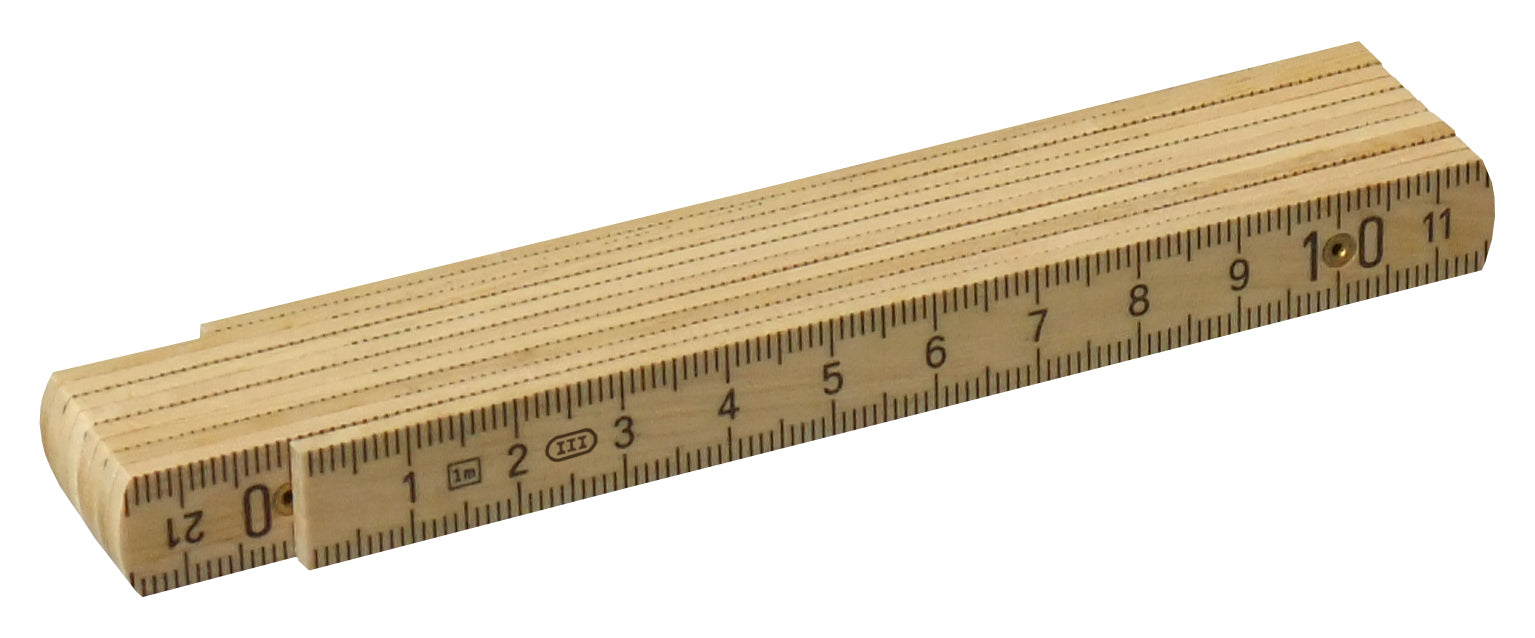 Wooden Folding Ruler 1m (Adga) – PiranhaTools