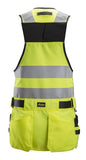 Snickers AllroundWork High-Vis Yellow Tool Vest 4230, Class 1  (Hultafors)