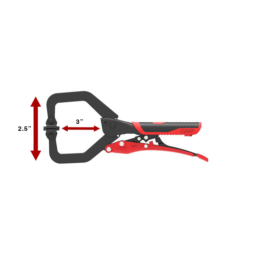 7″ Locking C-Clamp Welding W. Pads (Armor-Tool) – PiranhaTools