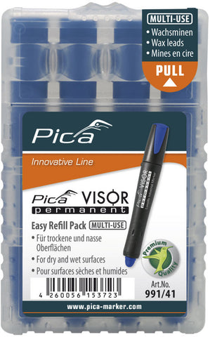 Pica Visor Permanent Markers Refills 4pk (PICA-Marker)