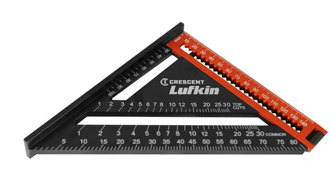 NEW!! Lufkin 2-in-1 Extendable rafter square (APEX)