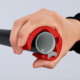 "BiX" Cutters for plastic pipes and sealing sleeves (Knipex)