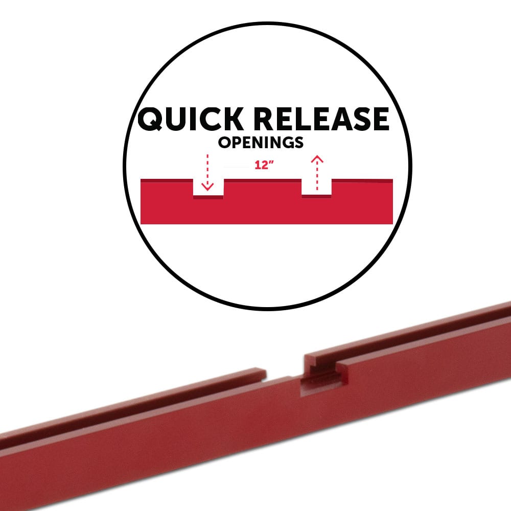Quick Track Store 36″ Double Quick Track (Armor-Tool) – PiranhaTools