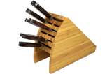Bamboo Knife Stand Knife Block 10 slots (Teori)