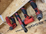 Tool Mounts for Milwaukee M12 - 3 x pack (StealthMounts)