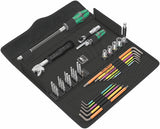 Kraftform Kompakt F 1 screwdriving tool set for window installation, 36 pieces (WERA)