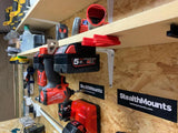 Tool Mounts for Milwaukee M18 - 4 x pack (StealthMounts)